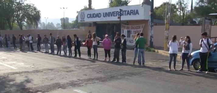 cadena-humana-umsnh