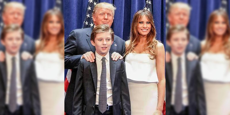 donald-trump-melania-e-hijo