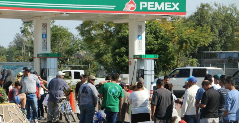 gasolina jiquilpan filas
