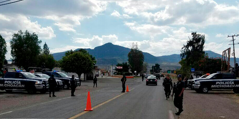 #Seguridad-SSP-Y-Fuerzas-Federales-Resguardan-Regiones-De-Michoacán