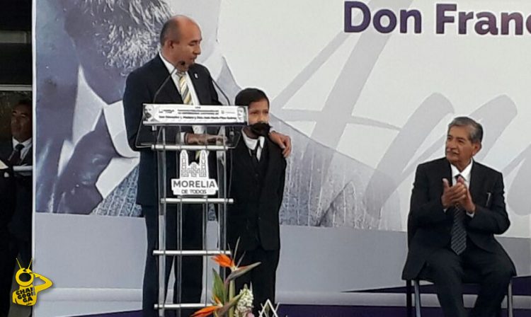 niño representacion Madero Alberto Frutis