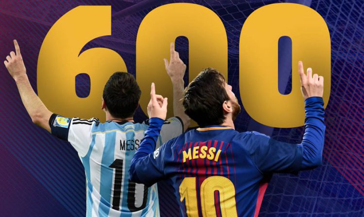 Messi gol 600