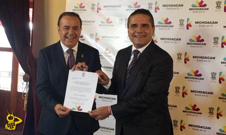 Silvano Aureoles relevo Pascual Sigala Adrian Lopez 3