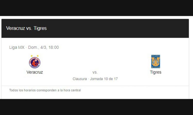 Tiburones contra Tigres futbol