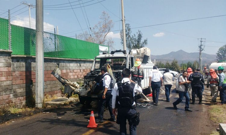 incendio grua Morelia