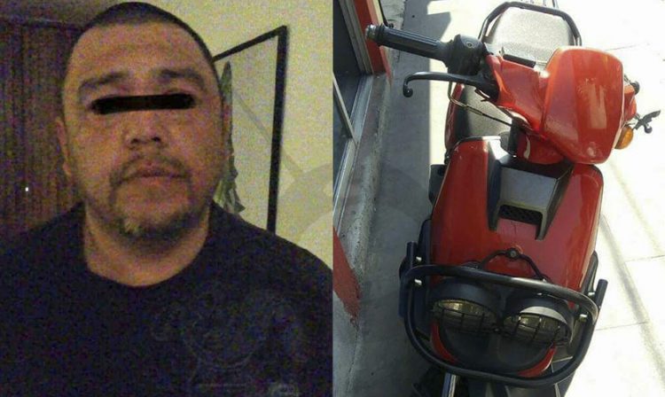 ladrón motociclita Zitácuaro
