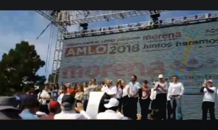 AMLO arranque campaña