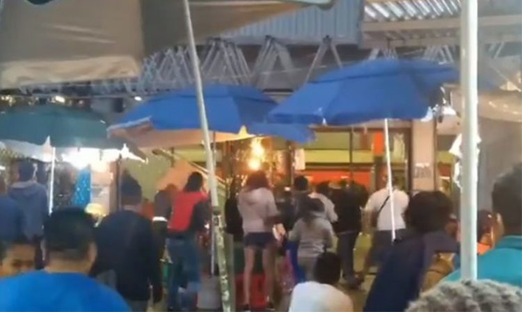 riña metro
