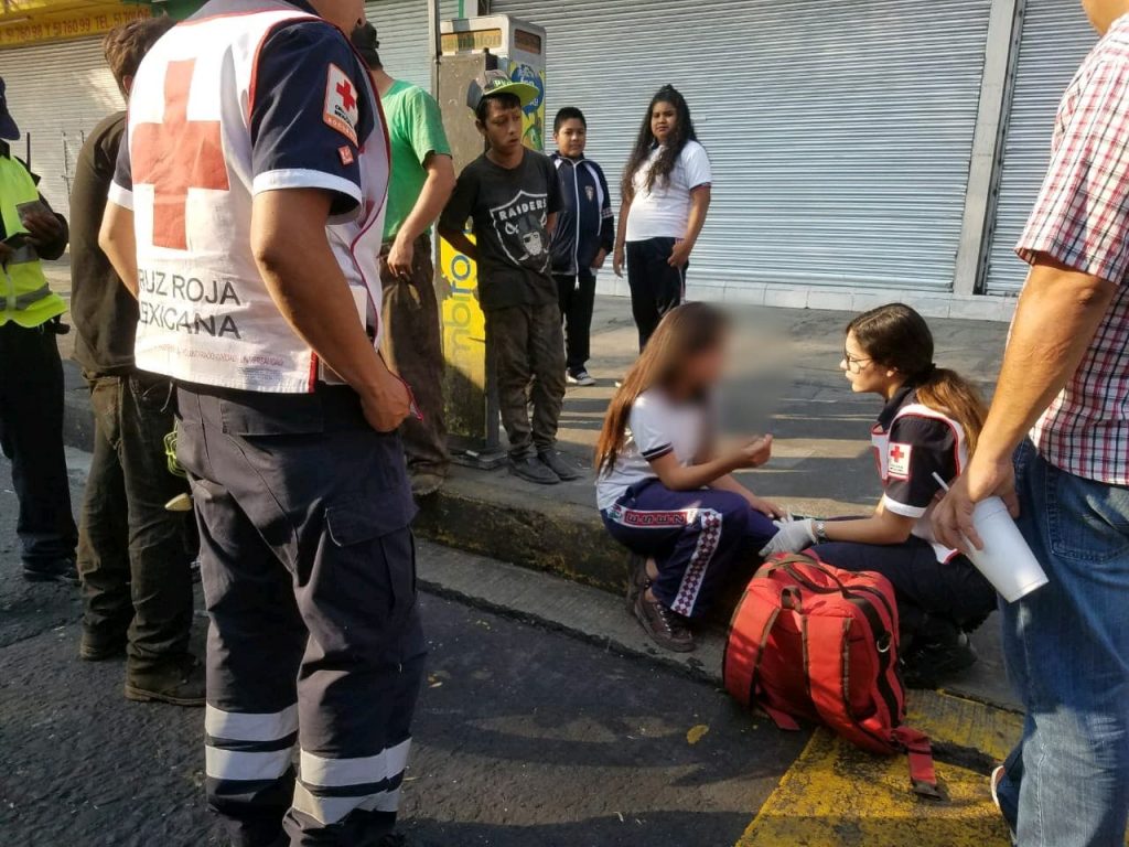 ZAMORA Estudiante es atropellada por motocicleta (5) (1)