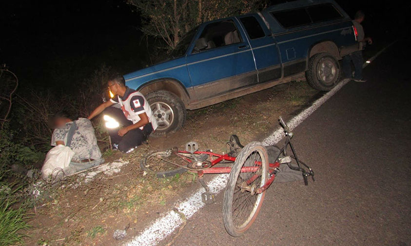 arrollar ciclista Zamora
