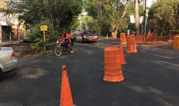 cierre vialidad avenida Solidaridad