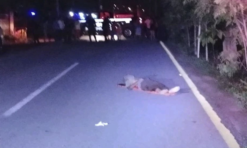 moto atropellado Lázaro Cárdenas