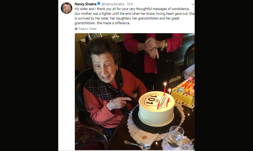Nancy Sinatra madre