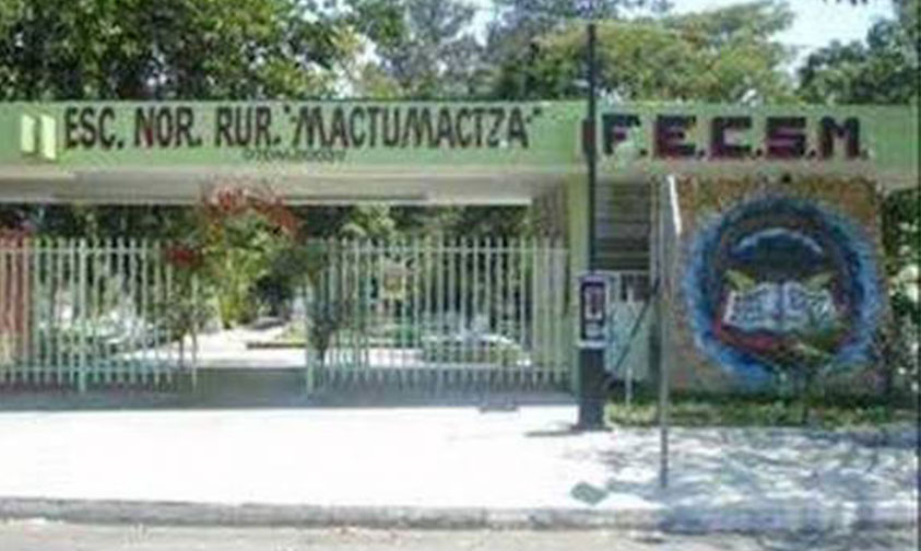 novatada normalistas Chiapas