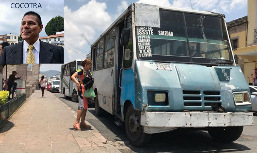 unidades nuevas transporte Michoacán Cocotra