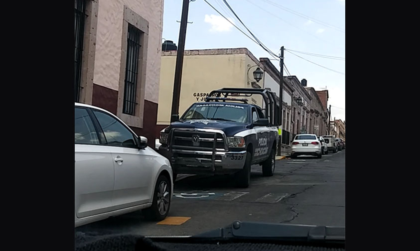 #Denúnciamesta Patrulla Policía Michoacán
