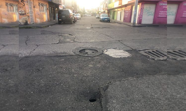 #Denúnciamesta Socavón Morelia