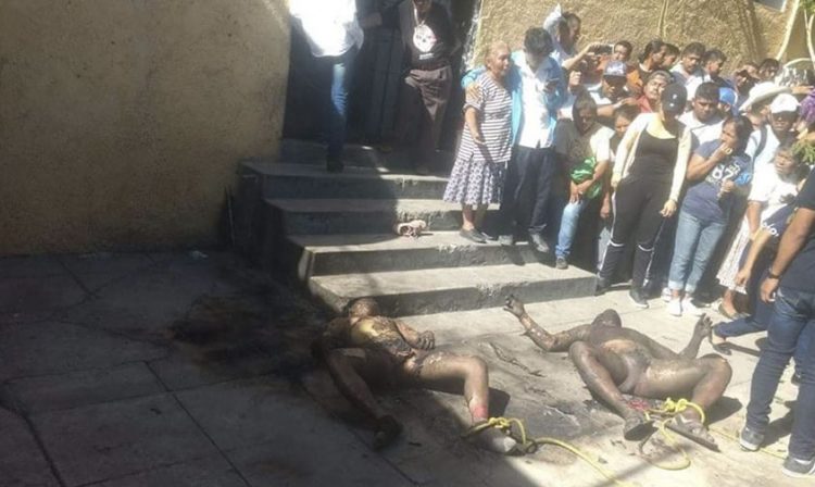 Puebla justicia queman vivos roba chicos linchar niños
