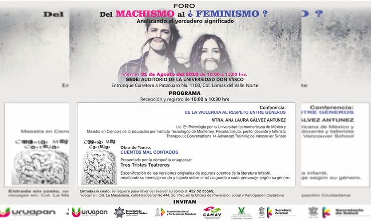 machismo femenismo Uruapan