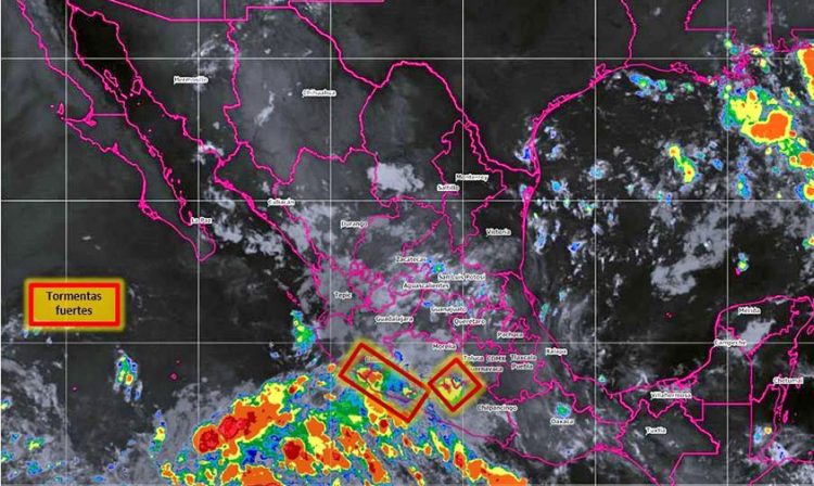 tormentas fuertes Michoacán Protección Civil