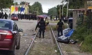 bloqueo vías tren CNTE