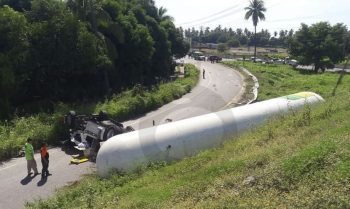 chofer pipa autopista Siglo XXI