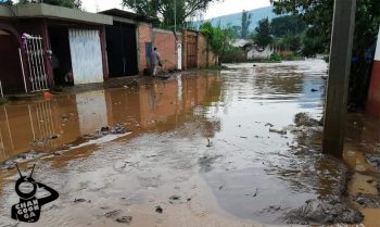 lluvias inundación casas Chilchota Michoacán