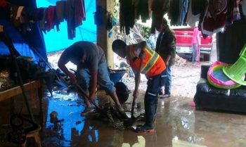lluvias inundación casas Chilchota Michoacán