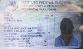 presunto robo identidad Morelia ife