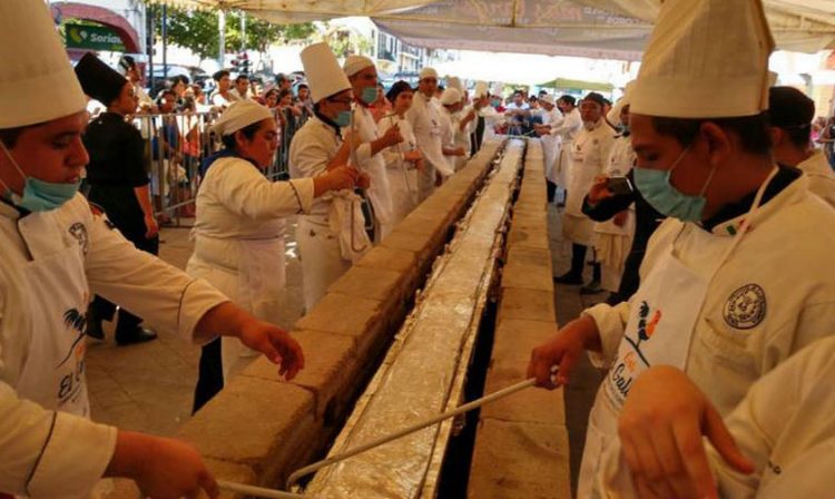 Tabasco rompe Récord de Tamal más grande del mundo 