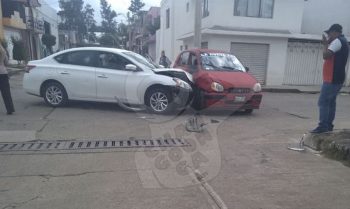 autos choque Morelia niña mujer lesionadas a