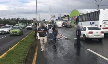 camioneta vuelca salida Salamanca