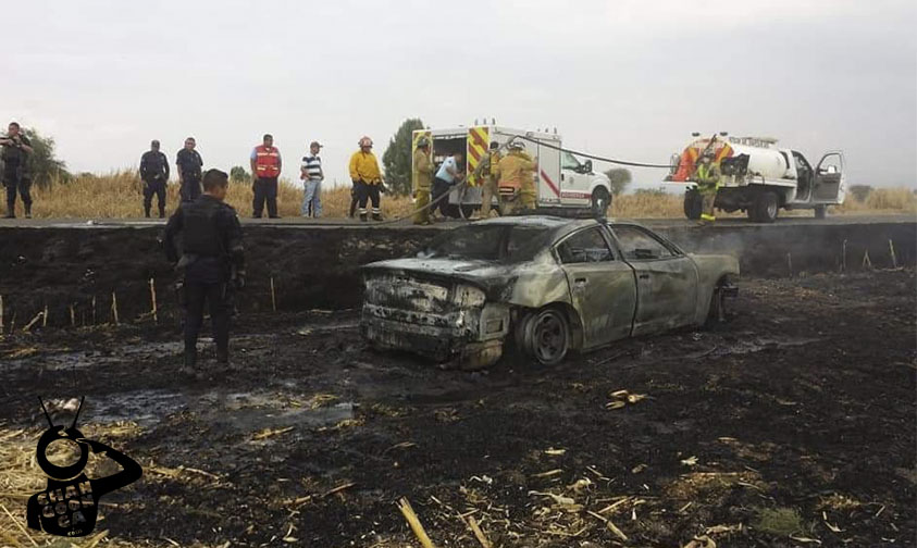 patrulla incendio Zinapécuaro