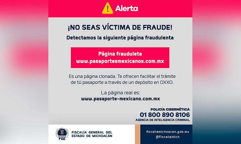 fraude-pasaporte-mexicano-Michoacán