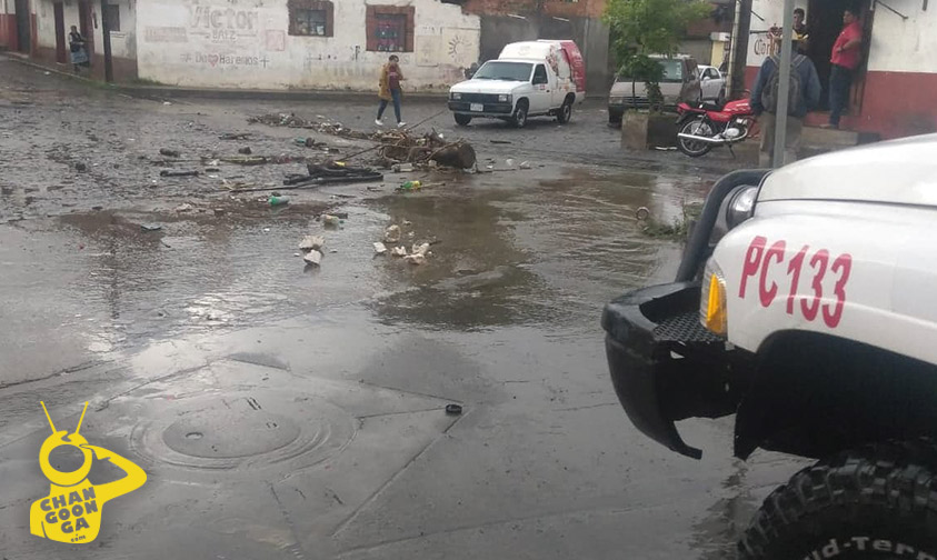 lluvia-Pátzcuaro-inundaciones-Michoacán