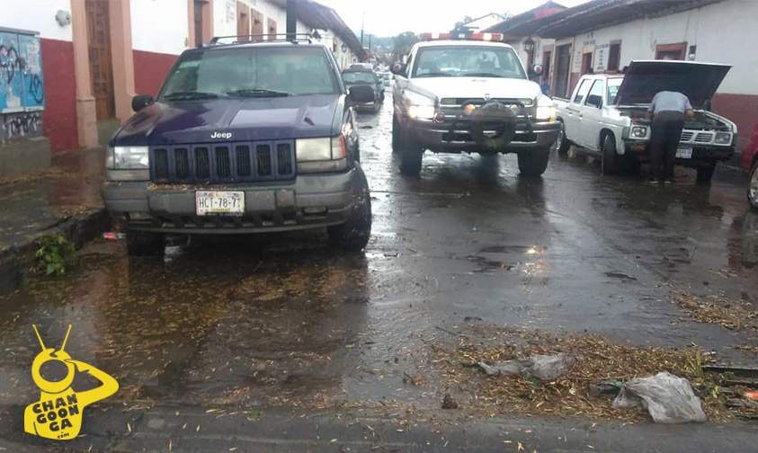 lluvia-Pátzcuaro-inundaciones-Michoacán