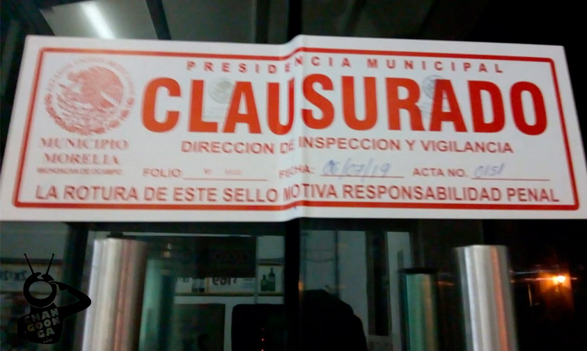 clausurado-La-Inmune-Morelia-Michoacán-Centro-Histórico