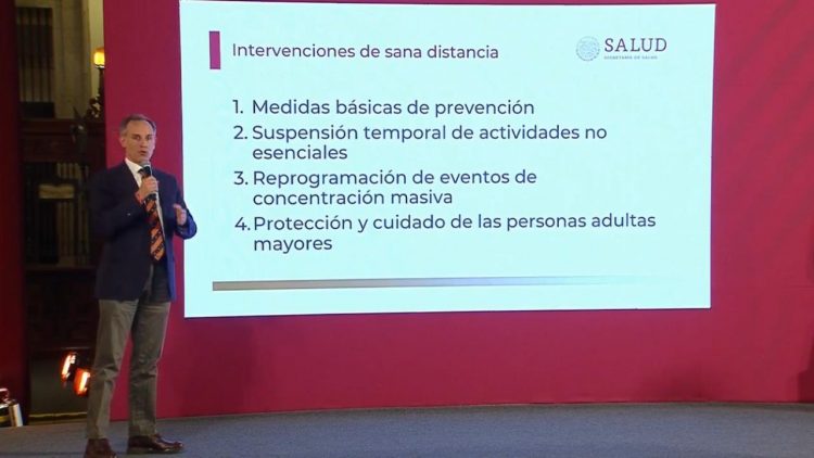 Gobierno Arranca “Campaña Nacional De Sana Distancia”; Posponen Eventos Masivos