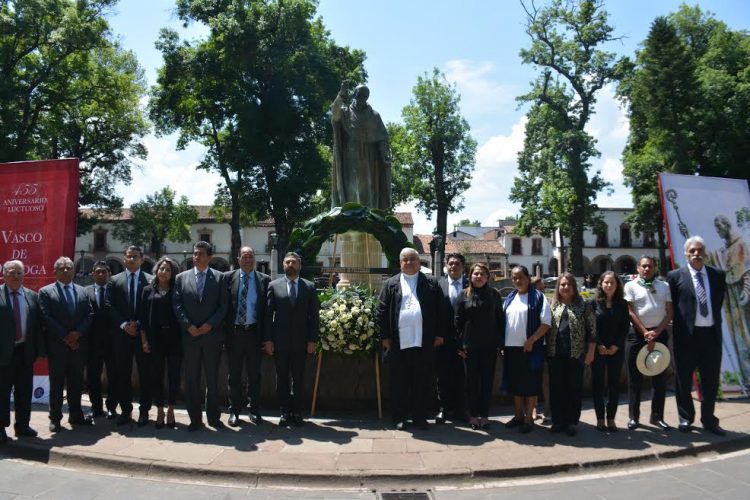 Honra Pátzcuaro Memoria De Vasco De Quiroga; Avanza Su Beatificación Arzobispo (3)