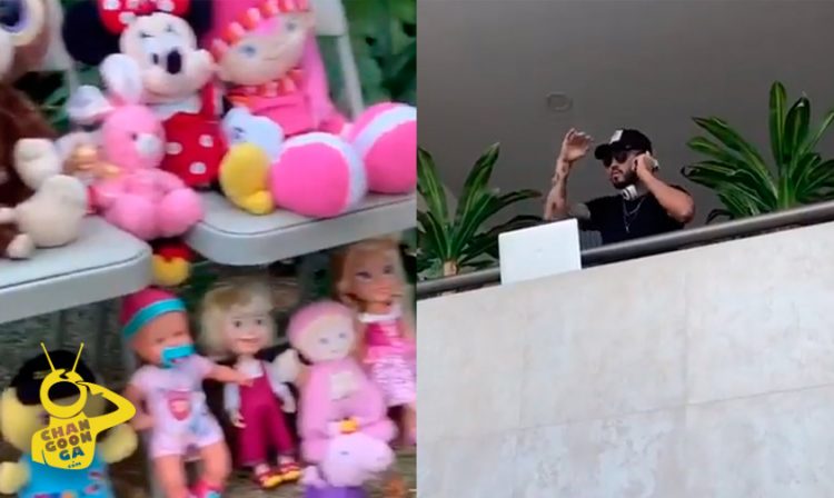 Jugador De Monarcas Arma Rave Con Peluches De Su Pequeña Durante Cuarentena