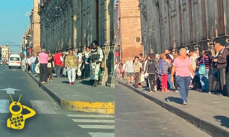 #Morelia Pese A Contingencia, Dejan Esperando A Grupo De Abuelitos En Plena Madero