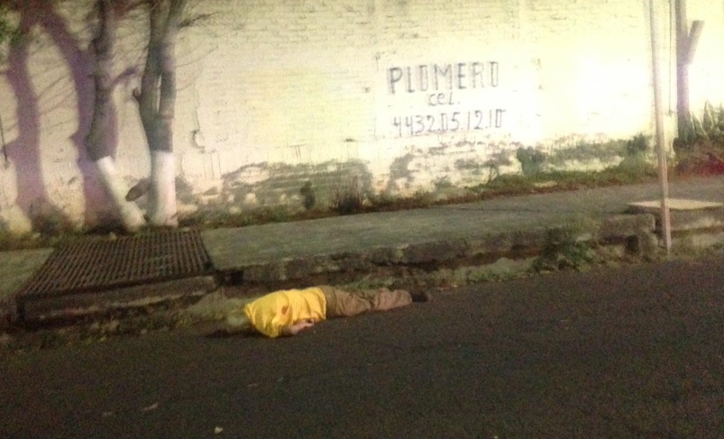 #Morelia De 6 Balazos En Plena Calle Asesinan Esta Noche A Señor