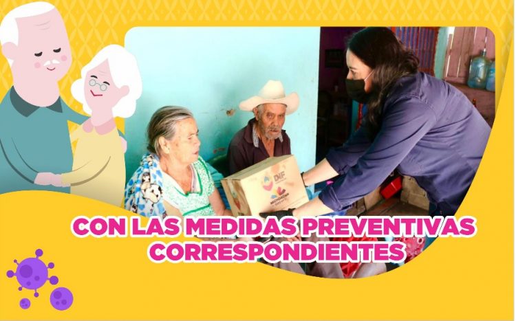 DIF Municipal Entrega A Domicilio Despensas A Adultos Mayores De Uruapan