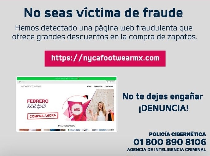 #Michoacán Alertan Por Página Que Ofrece Descuentos De Zapatos; Es FRAUDE