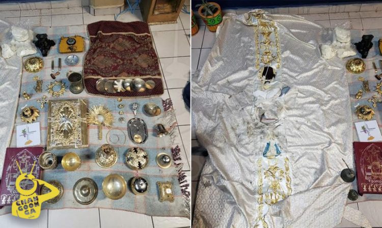 Oficiales de la Fiscalía se encargaron del caso, realizaron las respectivas diligencias y descubrieron la localización de las piezas