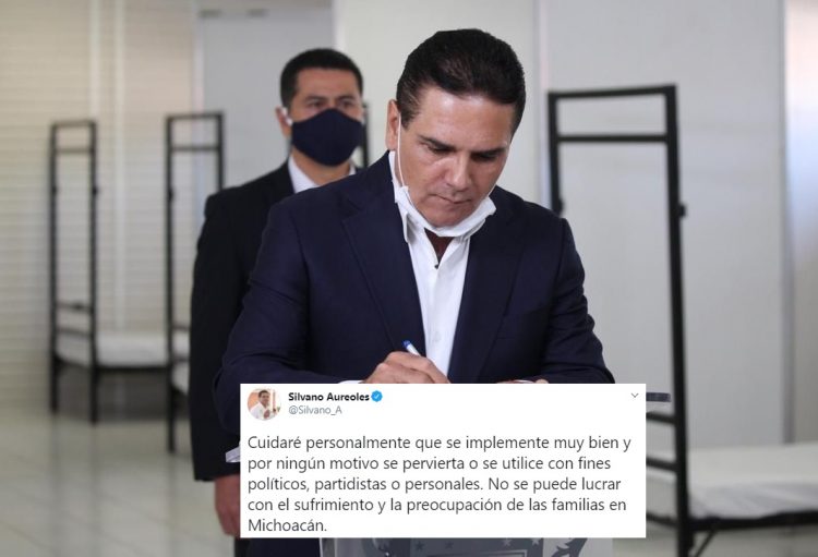 “No se puede lucrar con el sufrimiento y la preocupación de las familias en Michoacán”, escribió el mandatario estatal en su cuenta de Twitter