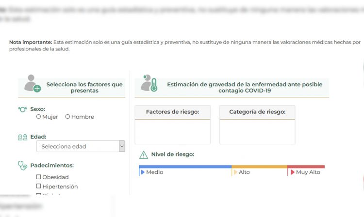 Calculadora de riesgos