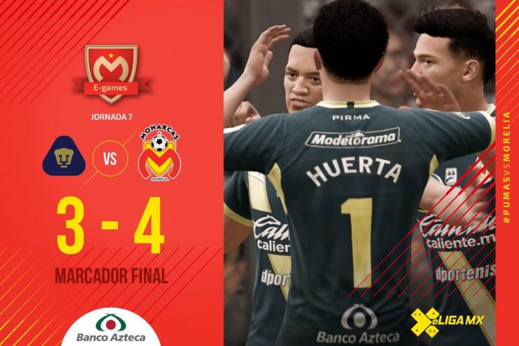 Monarcas Le Da La Voltereta A Pumas; Gana 3-4