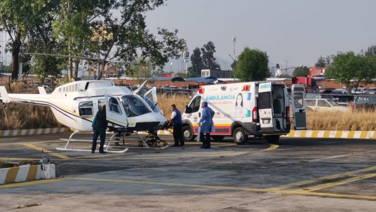 #Morelia A Niña De 8 Años Le Explota Tanque De Gas, La Llevan En Helicóptero A CDMX