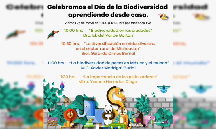 #Morelia Con Varias Conferencias, Celebra Zoológico Día De La Biodiversidad